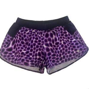 Champion Purple Athletic Running Shorts. Size S.